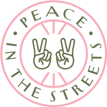 PEACE IN THE STREETS SWEATSHIRT